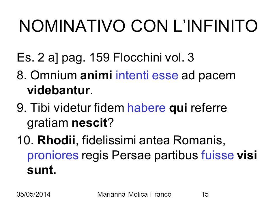 La Sintassi Dei Casi Il Nominativo 1 Ppt Video Online Scaricare